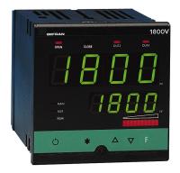 1800V - Regulador para válvulas motorizadas, 1/4 DIN