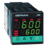 600 - Regulador PID, 1/16 DIN