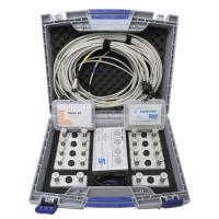 QE1008-DU-4USB - Sistema de medición de columnas con monitor para 4 canales y puerto USB 4D SET