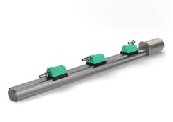 MK4-P - Perfil de aluminio de hasta 4 cursores Salida ProfiBus