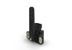 GR3P - Sensor rotativo monovuelta de efecto hall con eje conector AMP Superseal 3P