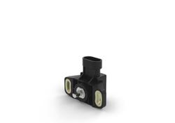 GR3P - Sensor rotativo monovuelta de efecto hall con eje conector AMP Superseal 3P