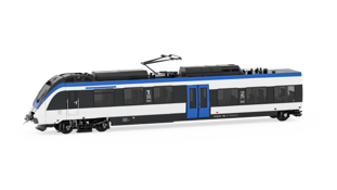 Locomotive for passenger trains