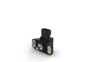 GR3P - Sensor rotativo monovuelta de efecto hall con eje conector AMP Superseal 3P