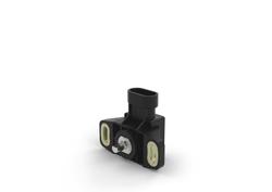GR3P - Sensor rotativo monovuelta de efecto hall con eje conector AMP Superseal 3P
