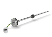 Magnetostrictivos - Varilla inox AISI316 montaje totalmente interno de cilindro hidráulico con Salidas Analógicas