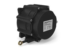 GSH-A 10-12.5m - Wire position transducer (Hall effect technology) with electrical travel up to 12500mm and with tilt angle measurement