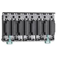 R-BUS - Placa base de 4, 8, 12, 18 posiciones para el sistema de módulos E/S