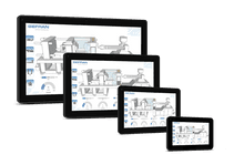 G-Mation V44 - G-Mation V44 Panel PC multitouch montaje en tubo/brazo